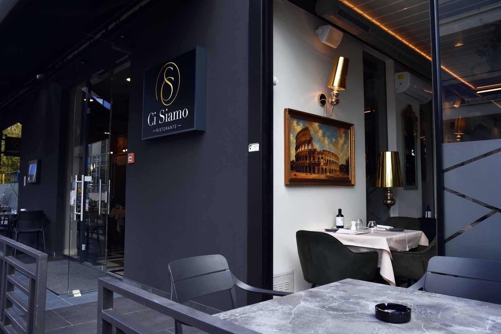 Atmosfera u restoranu Ci Siamo